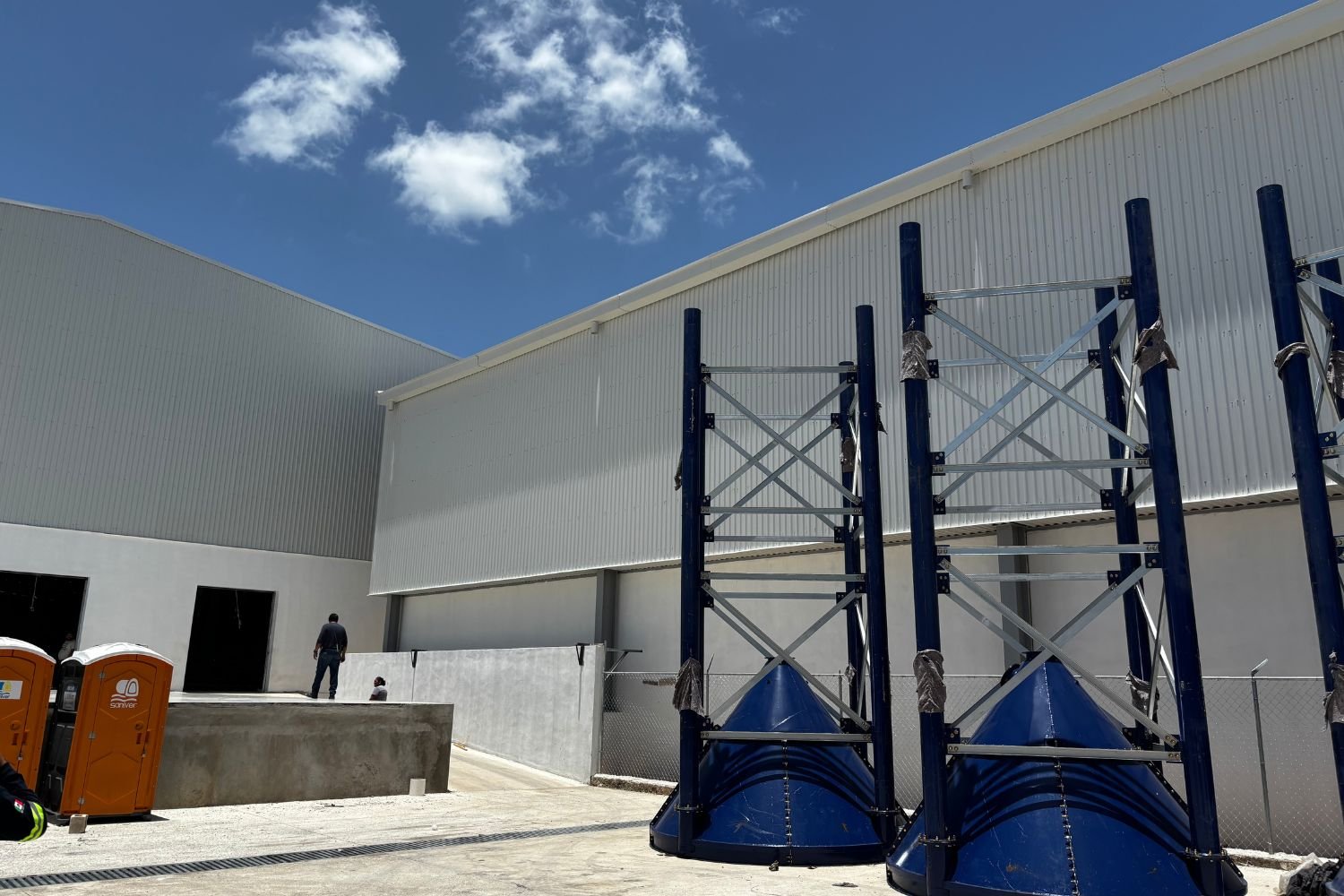 la renta de naves modulares